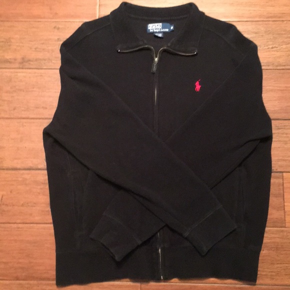 Polo Full-Zip Sweater - Picture 1 of 4